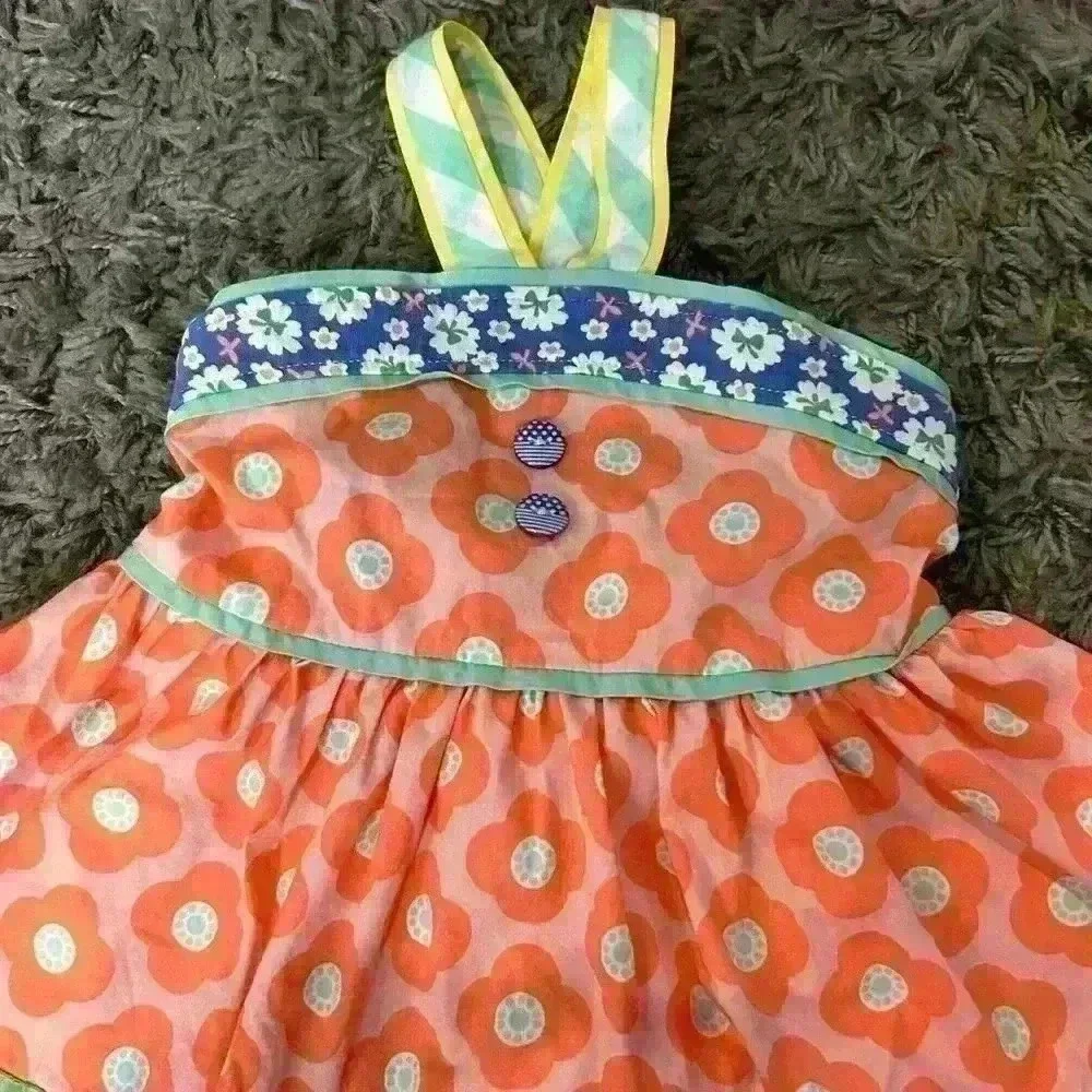 Matilda Jane Meringue Pontoon Top Shirt EUC Girls Happy and Free Top Size 4 - Picture 2 of 5